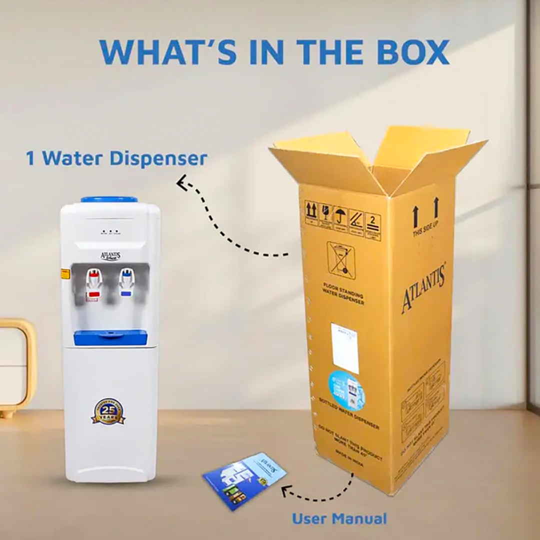 Atlantis Blue Water Dispenser Hot & cold4